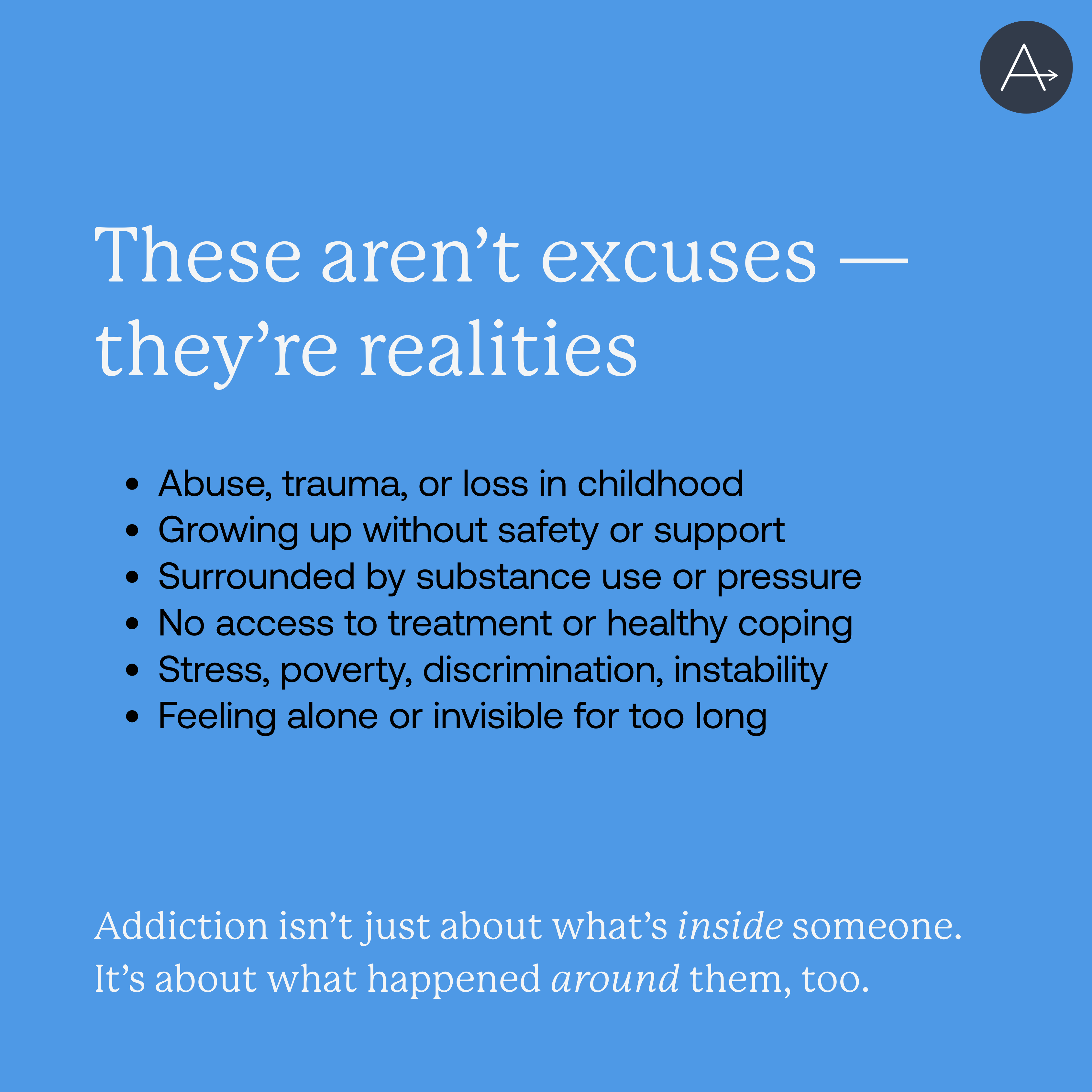 Risk and Protective Factors in Addiction Avenues Recovery